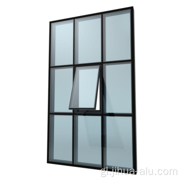 Extrusión de aluminio Edificio de paredes de cortina de vidro Perfil
